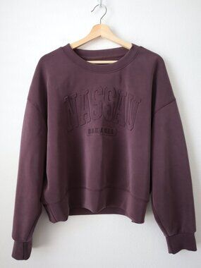 Legacy Vintage Nassau Bahamas Embossed Sweatshirt | XL